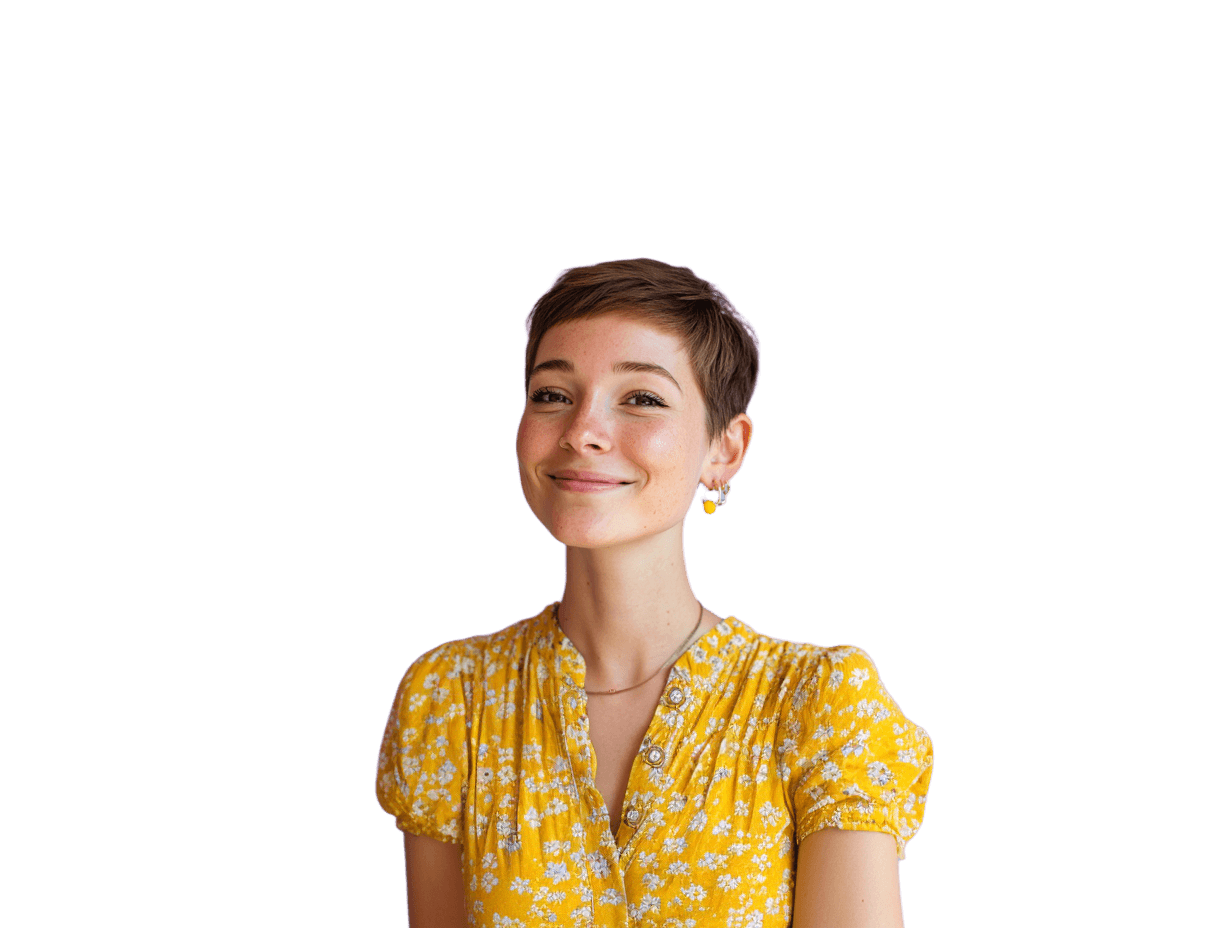 People with background removed by AI